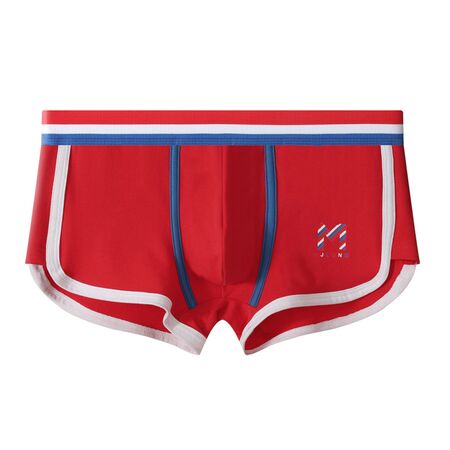 Набор из 3 мужских трусов-боксеров с резинкой в полоску